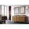 James Martin Vanities Brittany 72in Double Vanity, Saddle Brown w/ 3 CM Carrara Marble Top 650-V72-SBR-3CAR - alternate 5